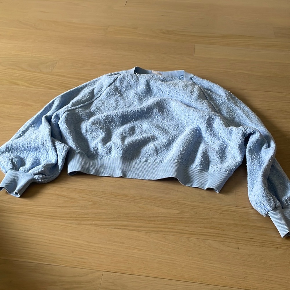 Free People blue sweater
